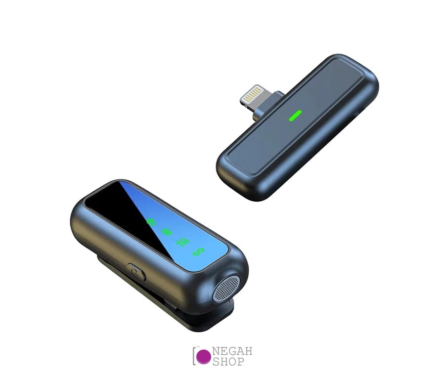 میکروفون بی سیم تک کاناله Zomei Lightning — تصویر ۴