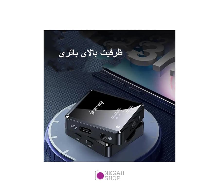 میکروفون بی سیم تک کاناله Baiwangli SX39 Lightning — تصویر ۸