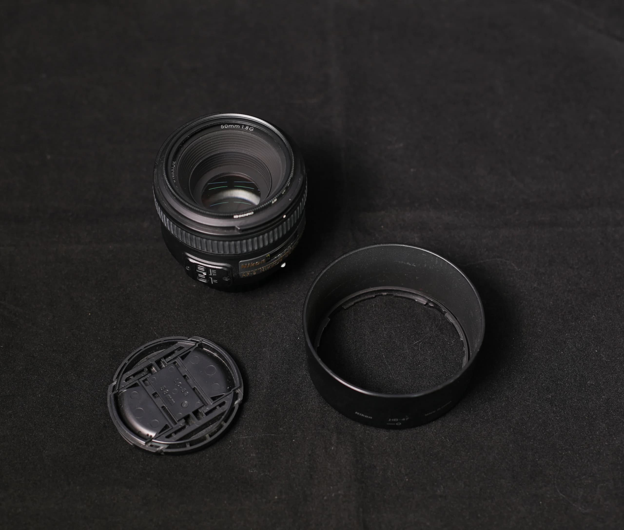 لنز Nikon 50 f1,8 G دست دوم