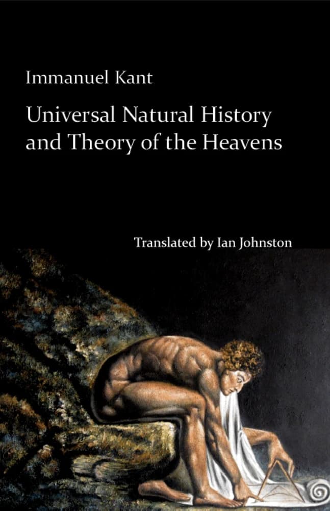 کتاب Universal Natural History and Theory of the Heavens (تاریخ طبیعی جهان و نظریه آسمان‌ها) اثر ایمانوئل کانت نسخه PDF انگلیسی
