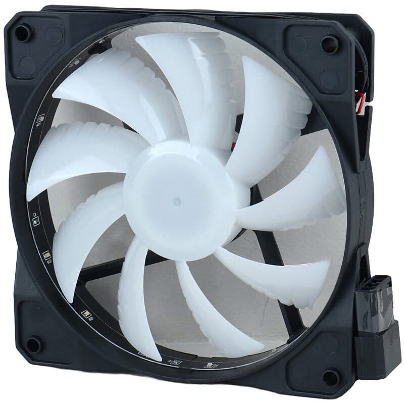 فن کیس انزو FAN-004 RGB سایز 120 میلی متری — تصویر ۴