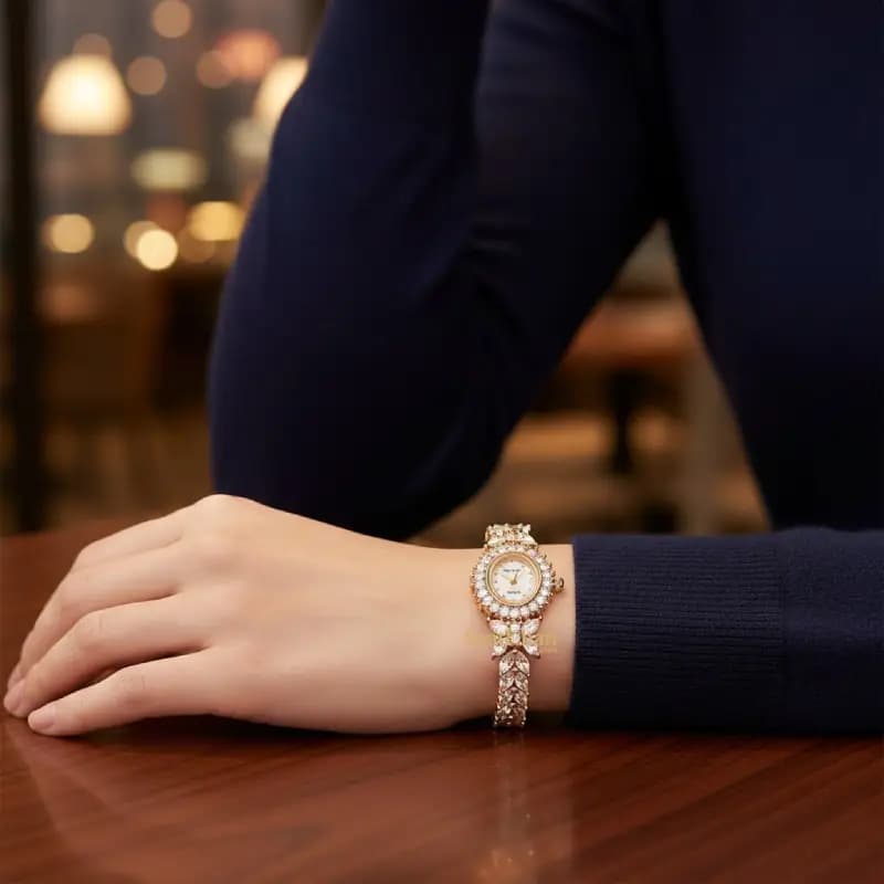ساعت زنانه رویال کرون کوارتز ROYAL CROWN RC006 — تصویر ۲