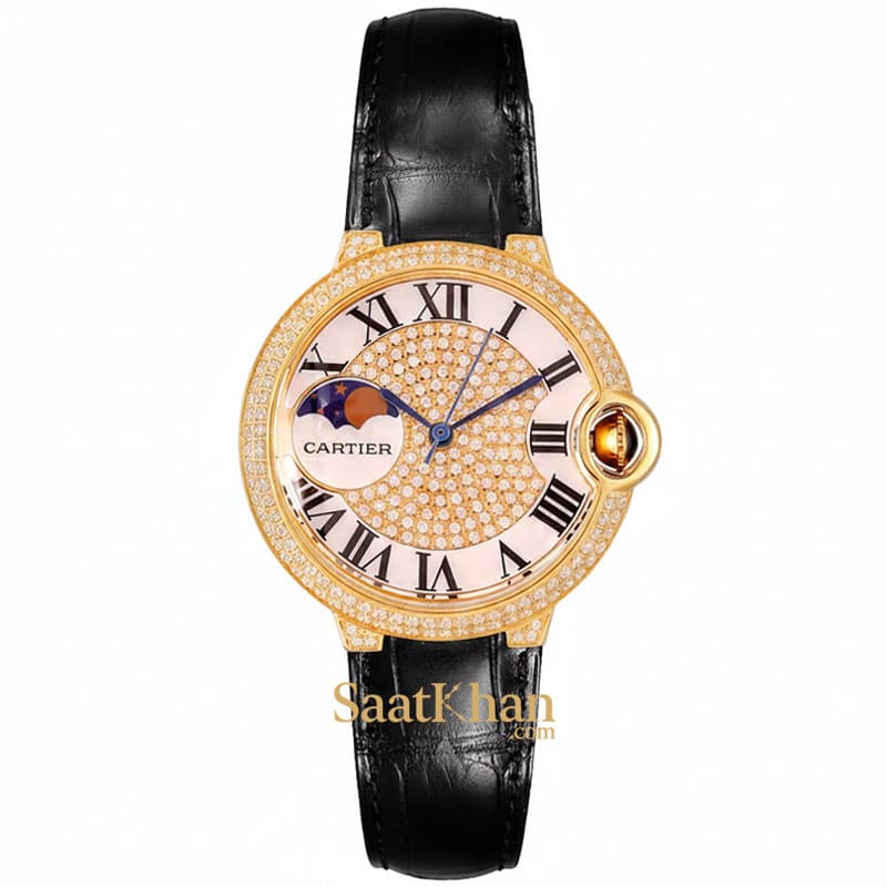 ساعت مردانه کارتیه بالن بلو کوارتز CARTIER BALLON BLEU CM015
