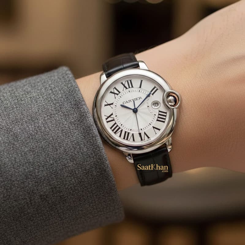 ساعت زنانه کارتیه بالن بلو کوارتز CARTIER BALLON BLEU CL032 — تصویر ۲