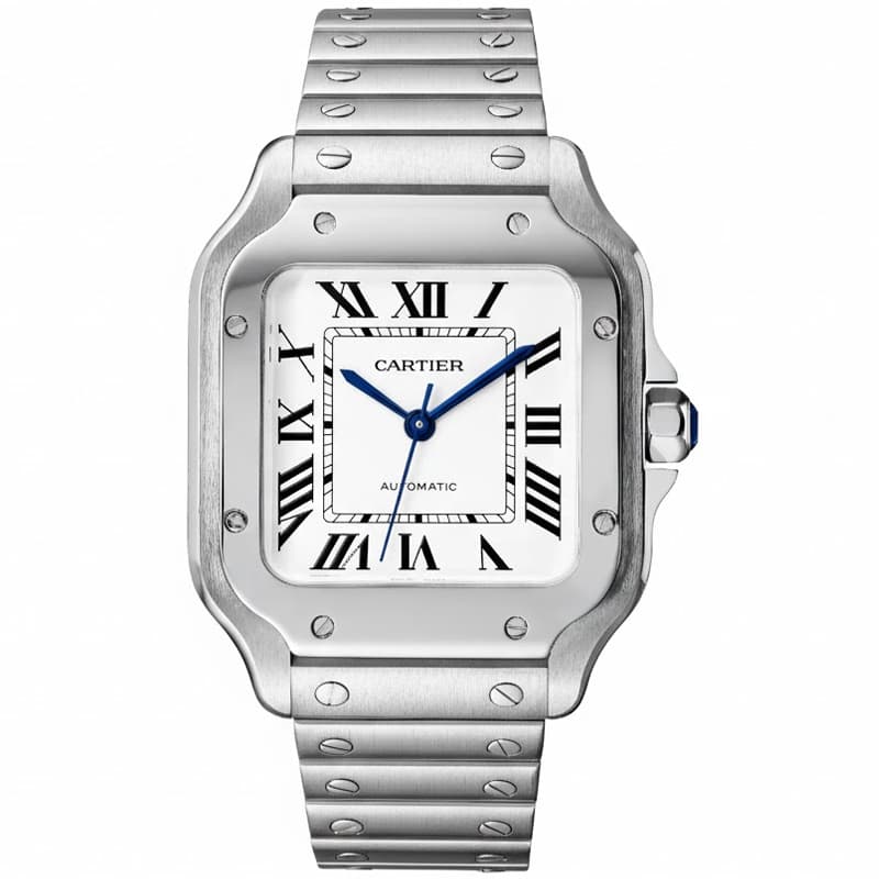 ساعت مردانه کارتیه سانتوس اتوماتیک CARTIER SANTOS CM005