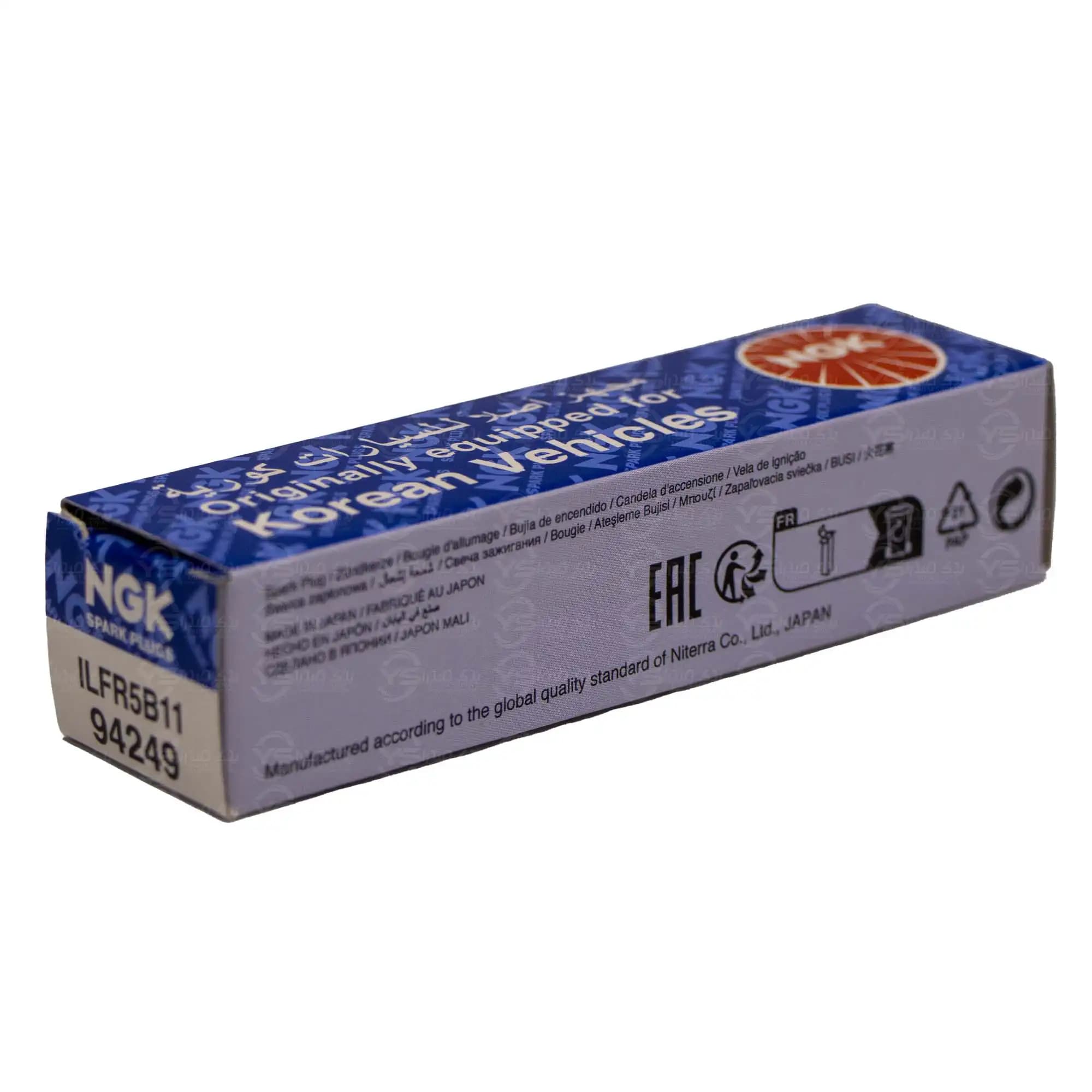 شمع سوزنی پایه بلند ایریدیوم ان جی کی 94249 ILFR5B-11 — تصویر ۳