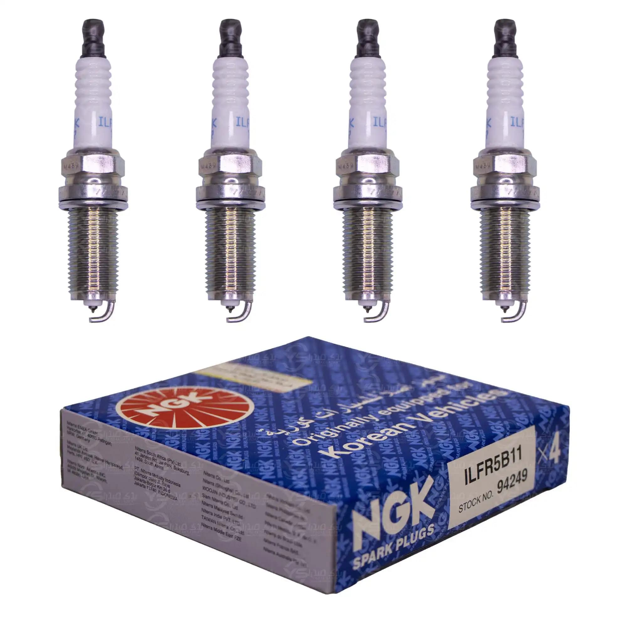 شمع سوزنی پایه بلند ایریدیوم ان جی کی 94249 ILFR5B-11