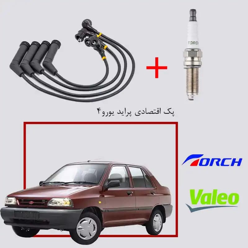 پک شمع و وایر شمع پراید زیمنس یورو 4