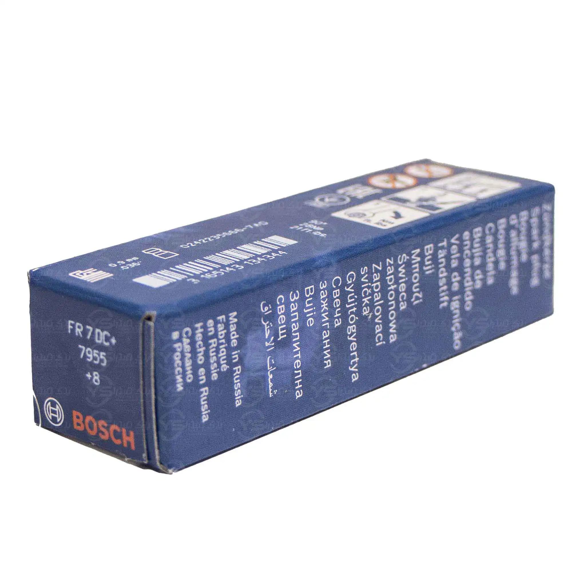 شمع پایه کوتاه بوش روس FR7DC+ 7955 — تصویر ۲