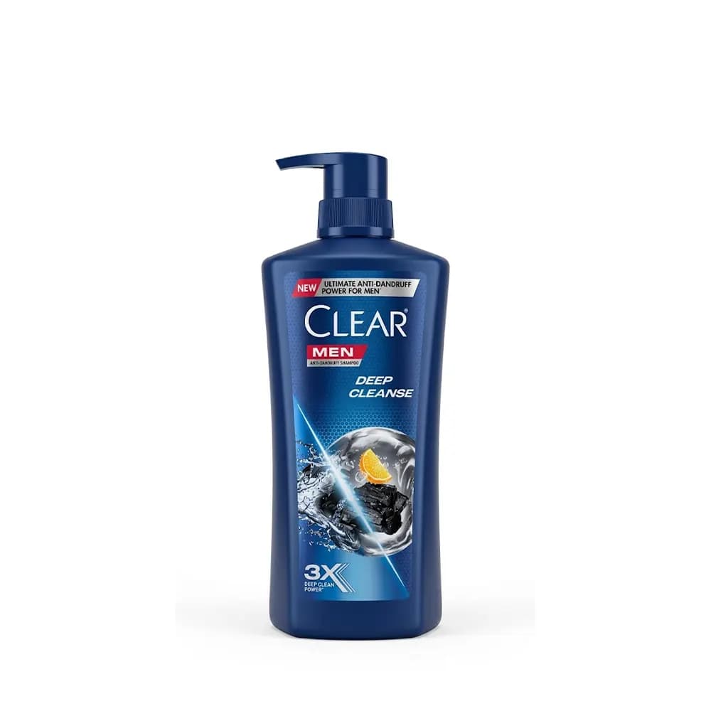 شامپو ضد شوره پمپی مردانه مدل DEEP CLEANSE کلیر 650 میلی