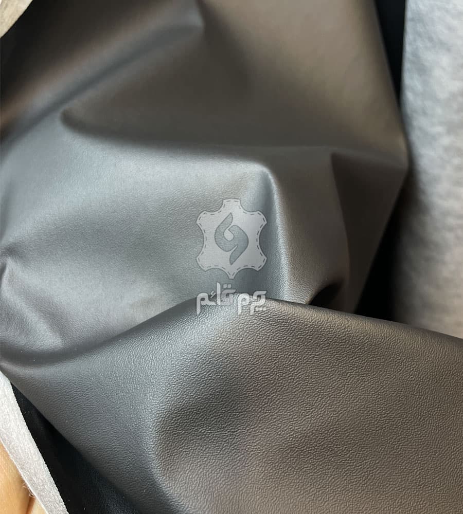 آستر چرم مات مشکی — تصویر ۳