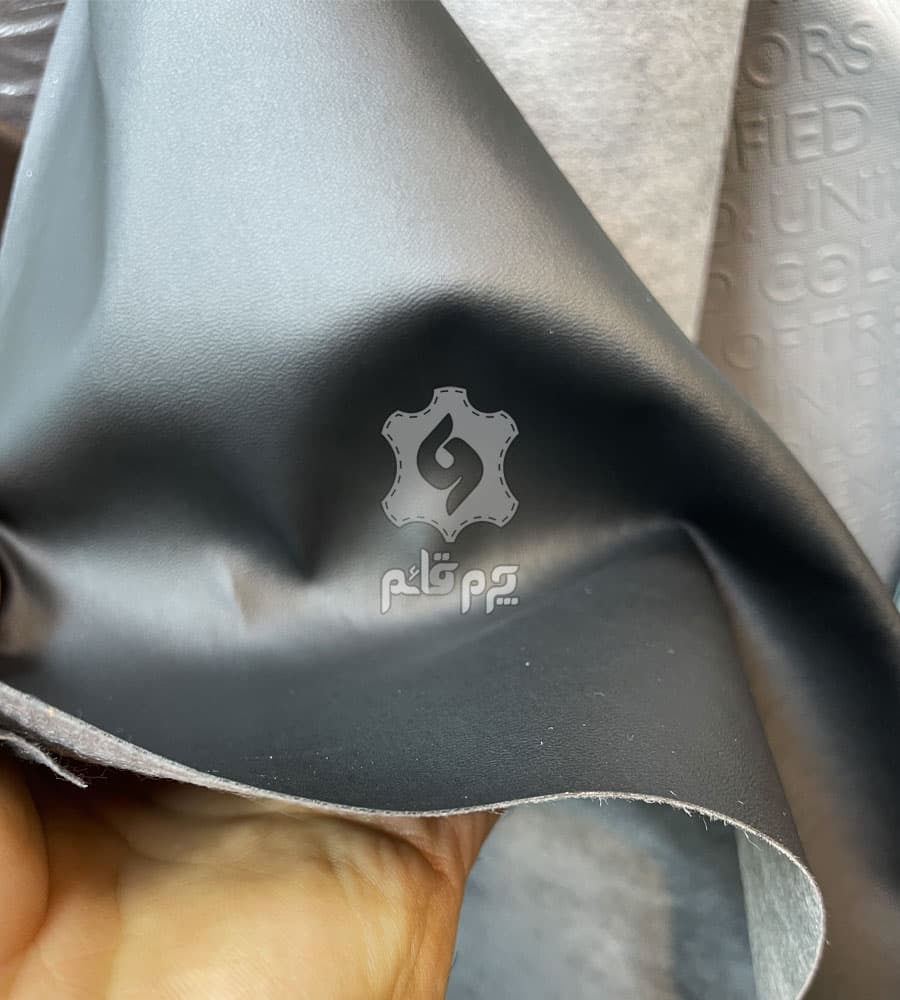 آستر چرم مات مشکی — تصویر ۵