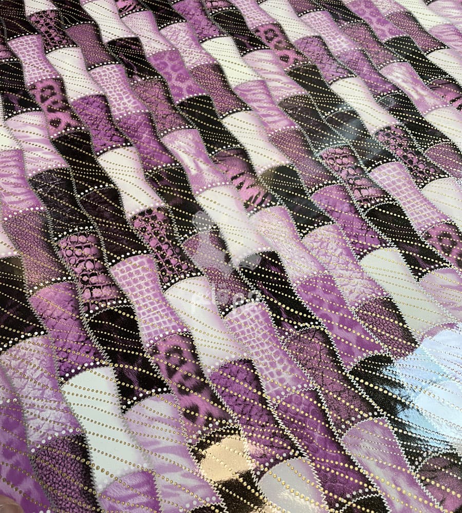 چرم ورنی طرح دار — تصویر ۳