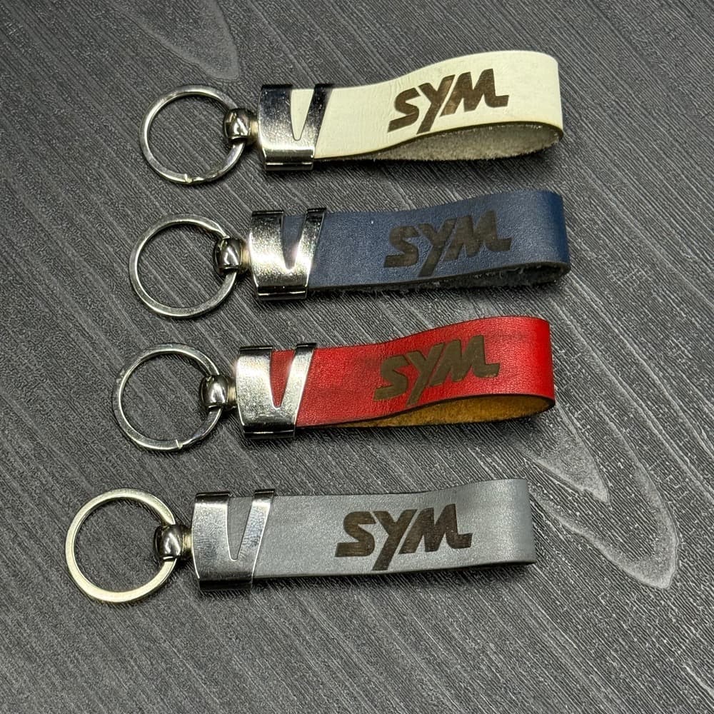 سرکلیدی چرمی SYM
