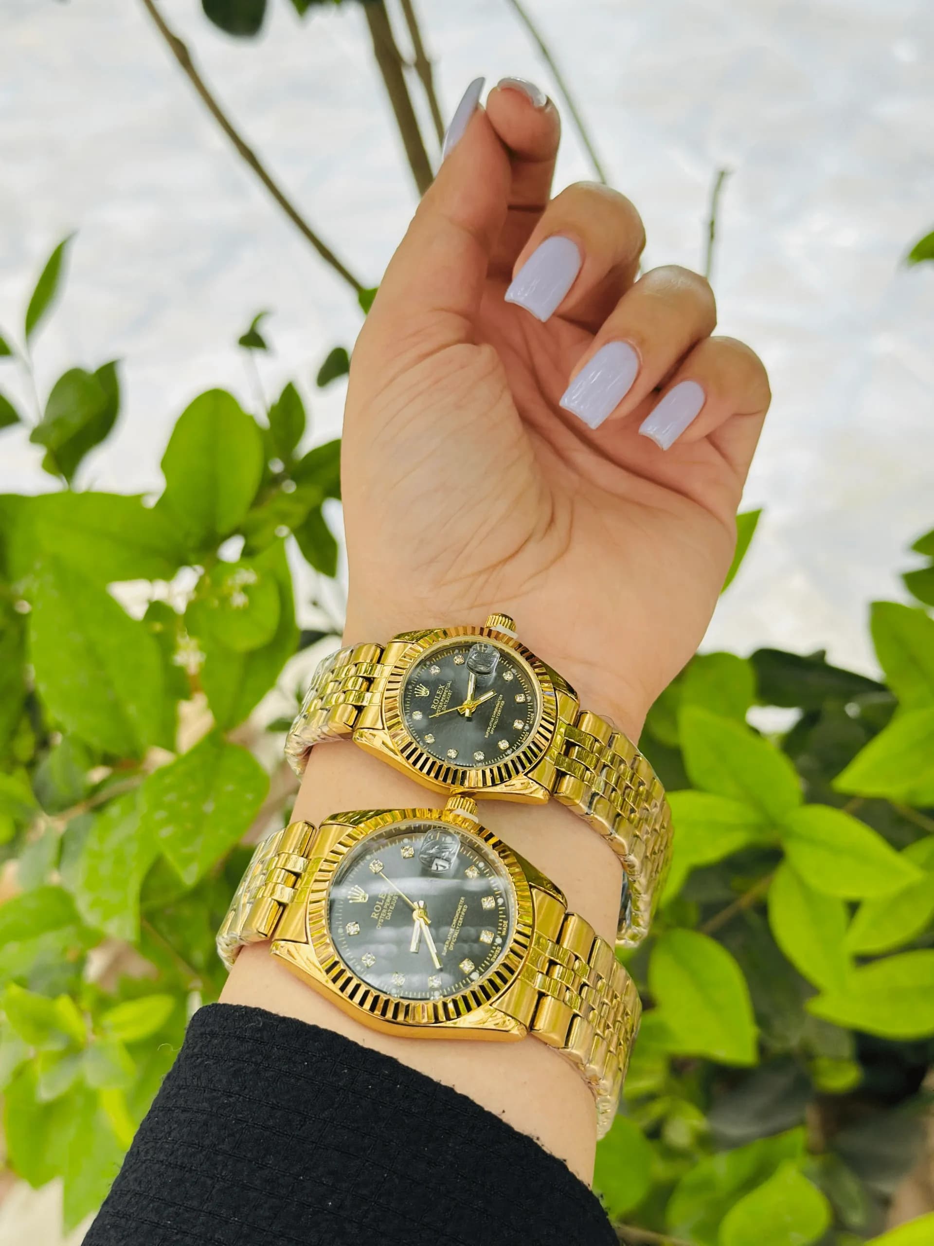 ساعت رولکس مدل DeteJust| طلایی کد wrx2 — تصویر ۴