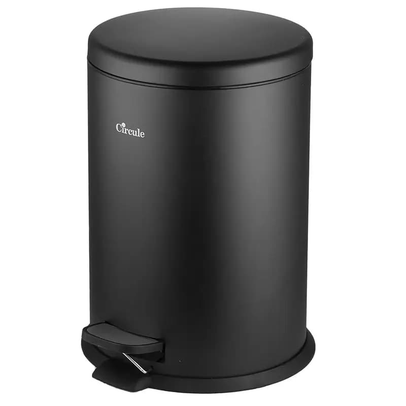 سطل پدالی 20 لیتر تمام استیل سرکوله( آرام بند ) — تصویر ۶