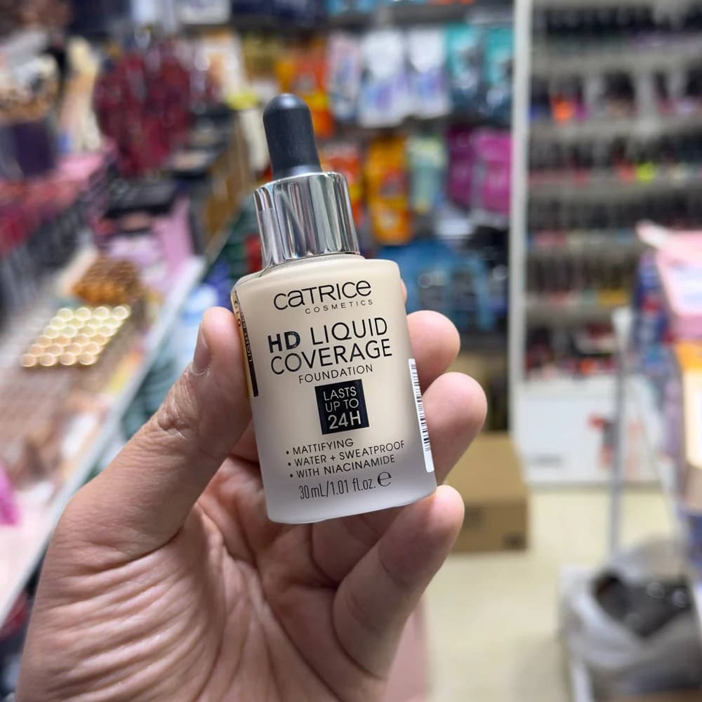 کرم پودر کاتریس سری HD مدل Liquid Coverage حجم 30 میل — تصویر ۳