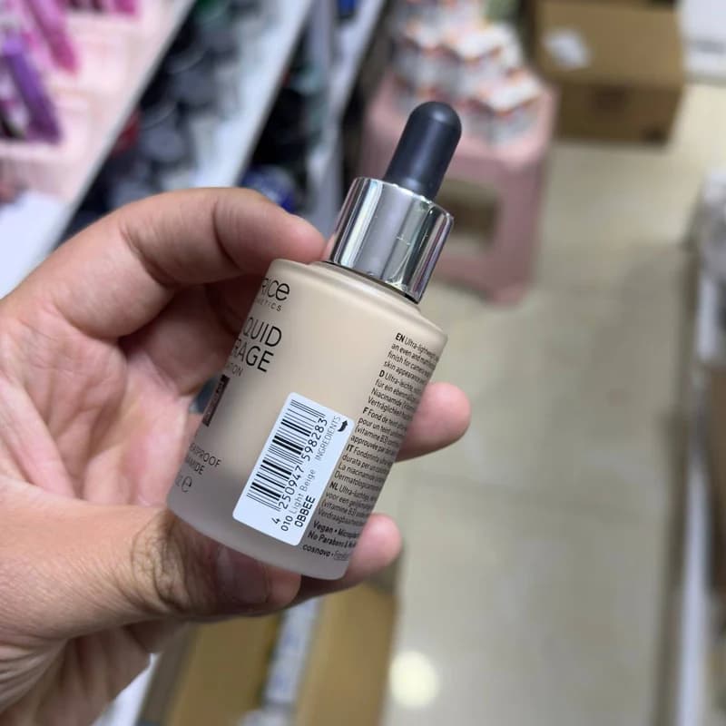 کرم پودر کاتریس سری HD مدل Liquid Coverage حجم 30 میل — تصویر ۷
