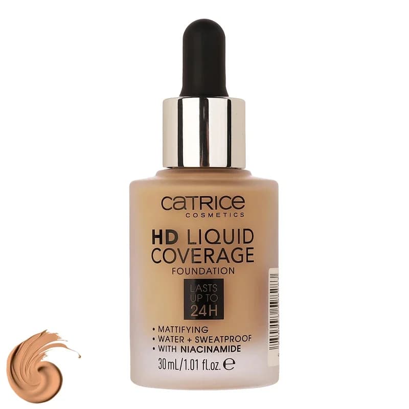 کرم پودر کاتریس سری HD مدل Liquid Coverage حجم 30 میل