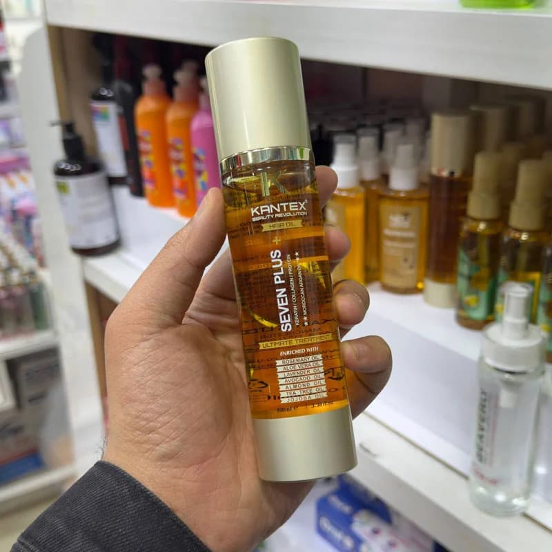 روغن آرگان مو کانتکس مدل seven plus حجم ۱۰۰ میل — تصویر ۲