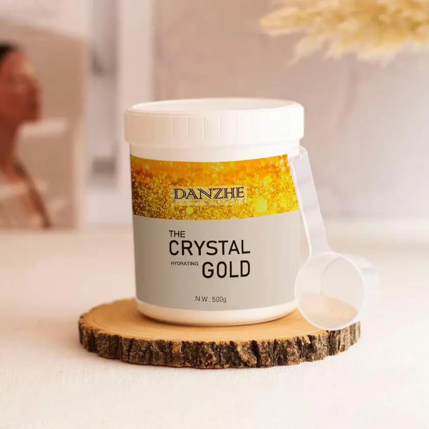 ماسک کریستالی‌ هیدروژلی‌ طلا دانژه 500 گرم