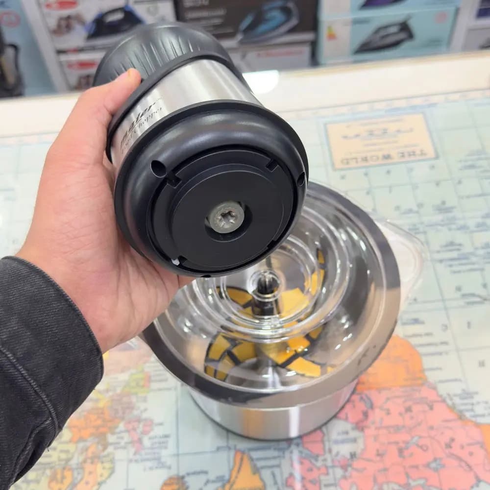 خردکن کاسه استیل مایر مدل MR-592 — تصویر ۴