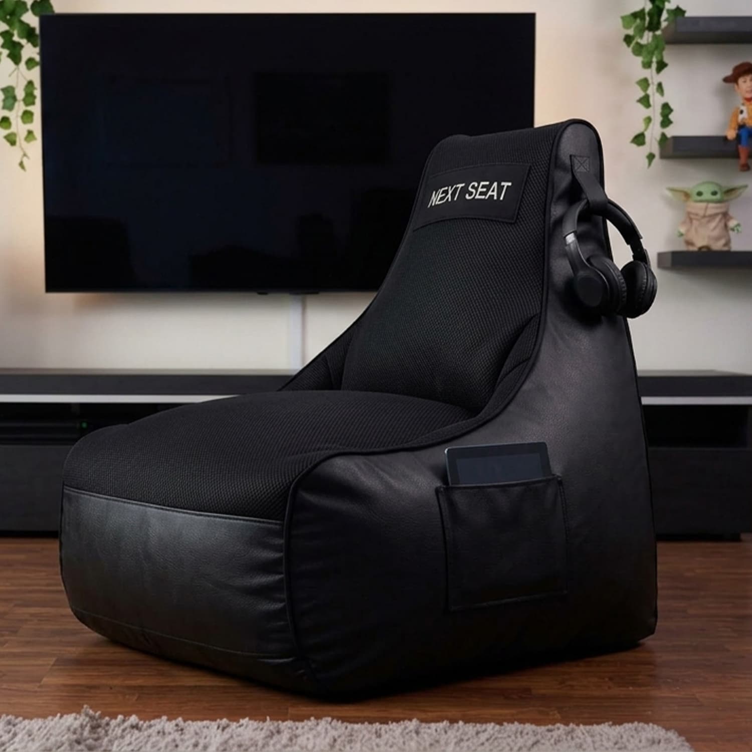 مبل گیمینگ NEXTSEAT APOLLO Hybrid Black XL — تصویر ۲