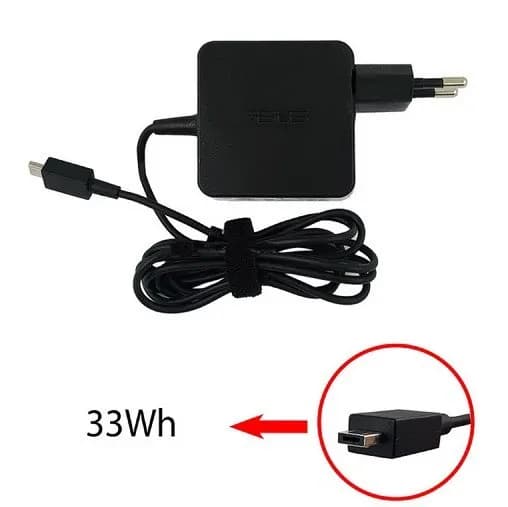 شارژر لپ تاپ ایسوس 19V 1.75A مربعی-برای ایسوس Mini E202