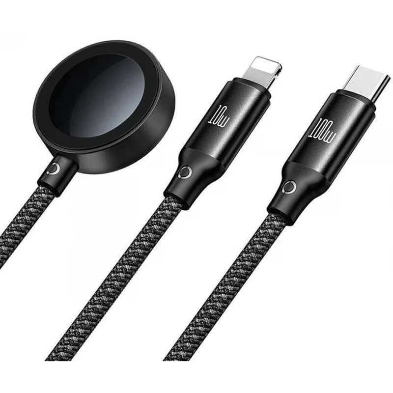 کابل تبدیل USB-C به میکرو اپل واچ/لایتنینگ/USB-C مک دودو مدل CA-4940 طول 1.2 متر — تصویر ۳