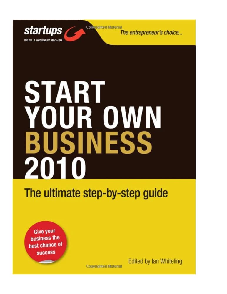 کتاب Start Your Own Business (کسب‌وکار خود را شروع کنید) نسخه انگلیسی PDF | یان ویتلینگ