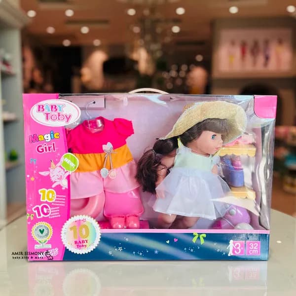 عروسک اورجینال baby toby کد 321008 — تصویر ۵