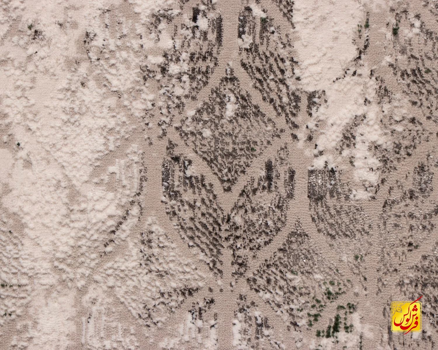 فرش مینیمال B45 کرم — تصویر ۸