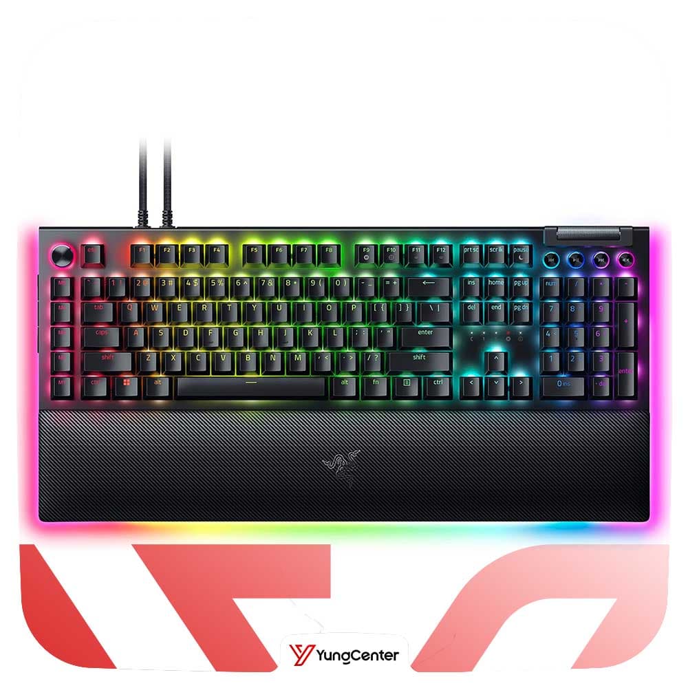 کیبورد razer blackwidow v4 pro سوییچ زرد