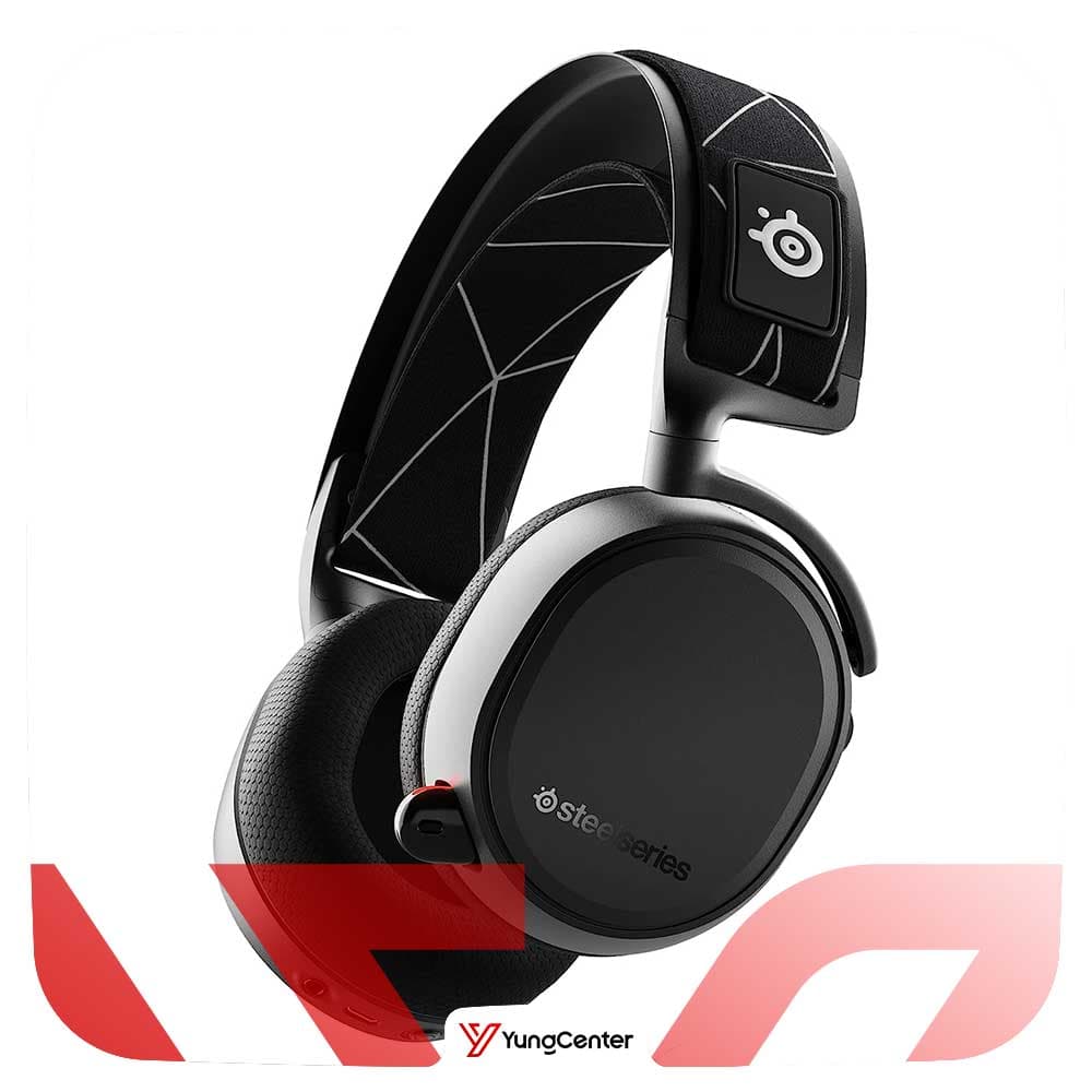 هدست arctis 9 Dual Wireless Steel series — تصویر ۲