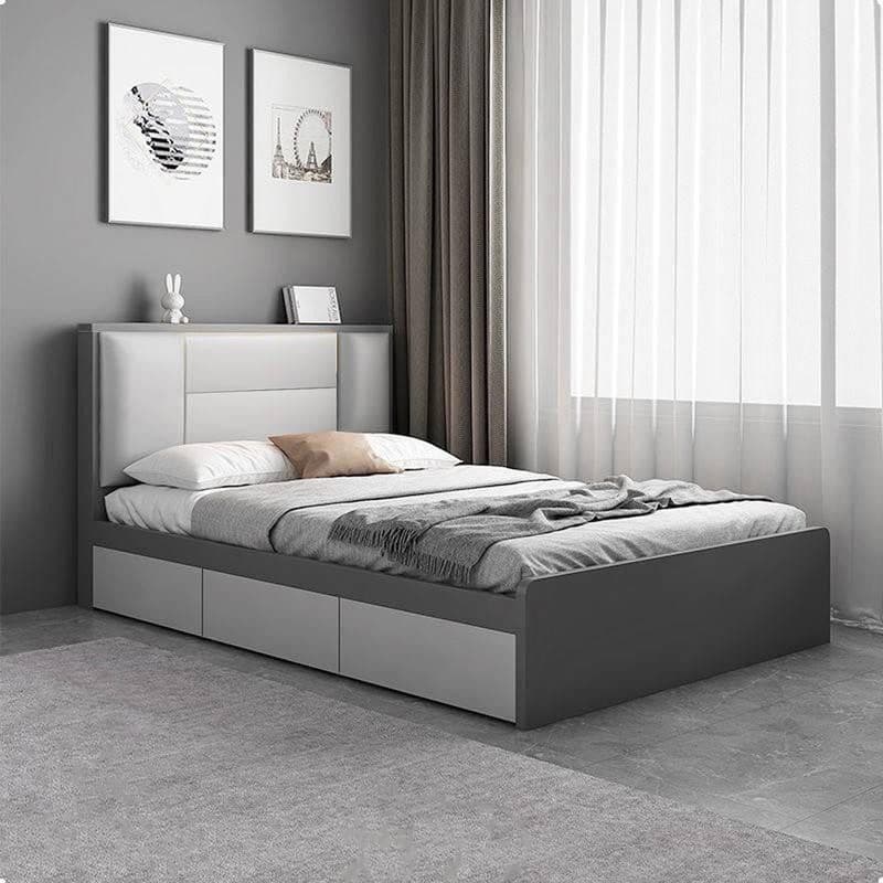تخت خواب یک نفره مدل new4090 سایز 90200 سانتی متر مبلمان فرنا مدل 1144655