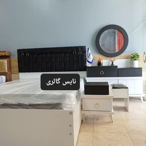 سرویس خواب دونفره برای جهیزیه مدل ستایش مبلمان فرنا مدل 1144632