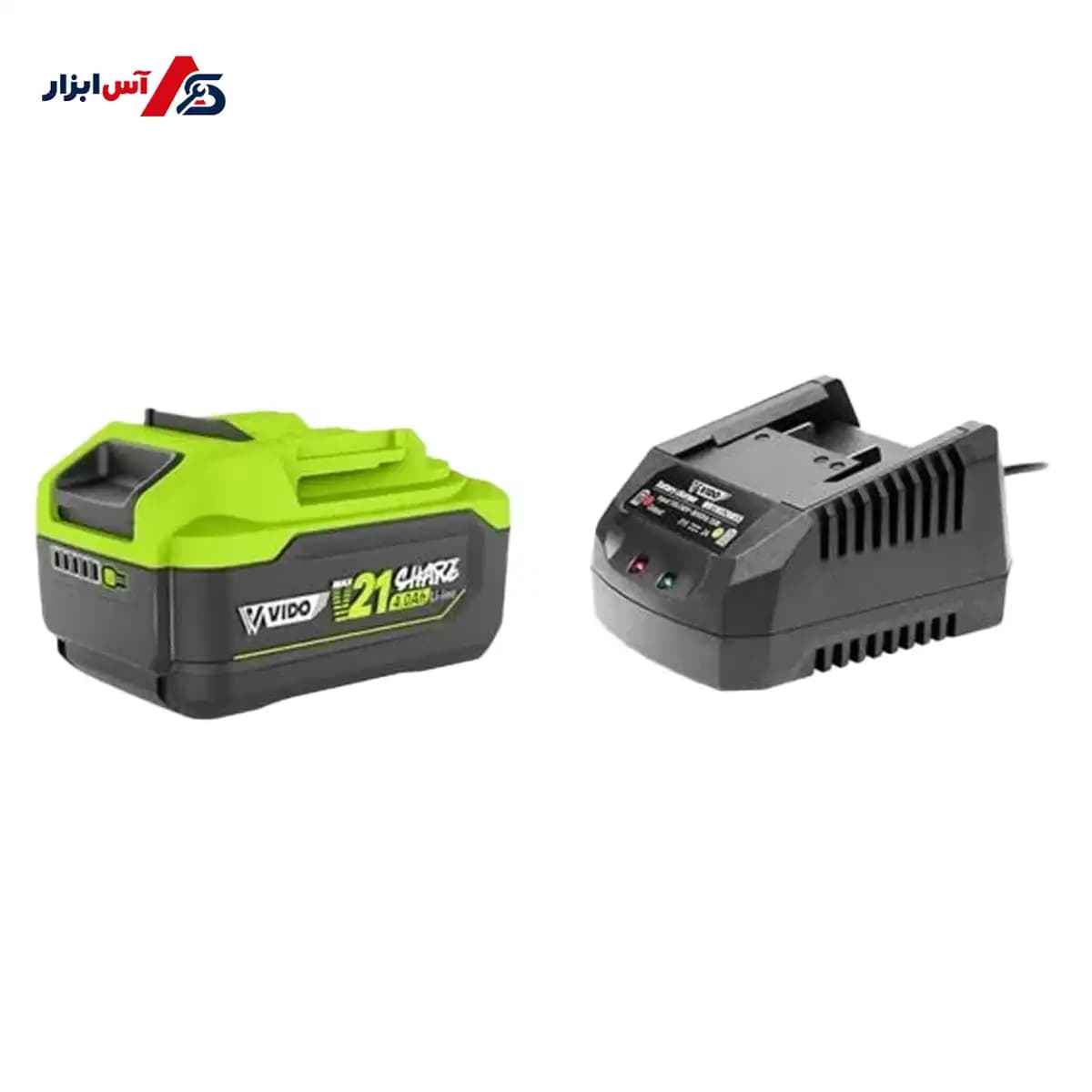 ایمپکت پیچ گوشتی شارژی ضربه‌ای ویدو (VIDO) 21 ولت براشلس 230 ﻧﯿﻮﺗﻦﻣﺘﺮی مدل WD040410210 — تصویر ۵