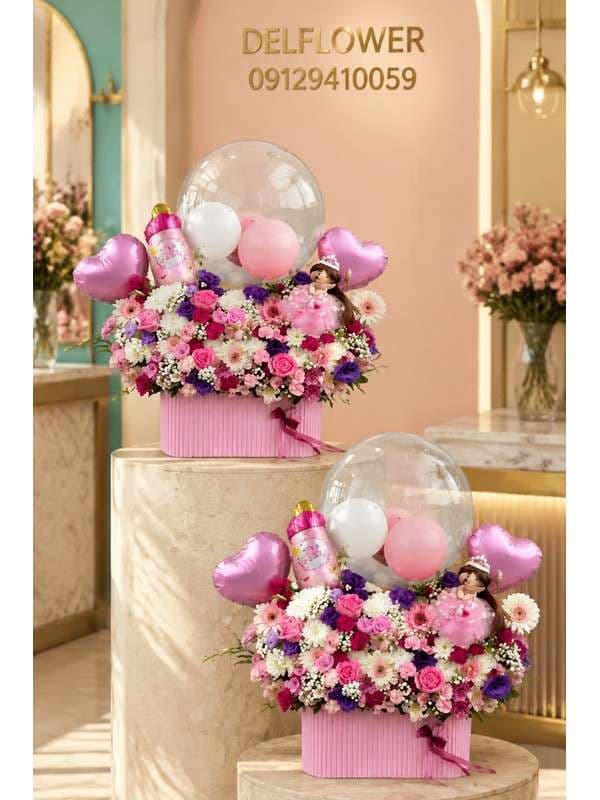 باکس گل نوزاد 209744