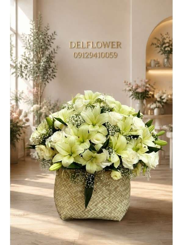 سبد گل آنتوریوم 5DFD30
