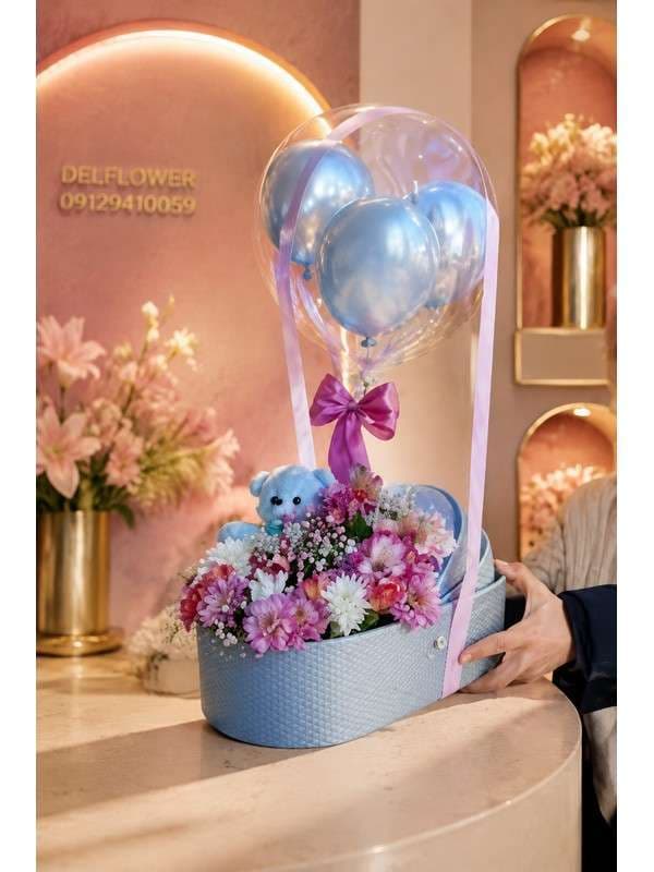 باکس گل نوزاد 0921D8