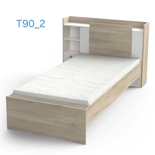 تخت یک نفره 90 در 200 باکس دار مبلمان فرنا مدل 1144545