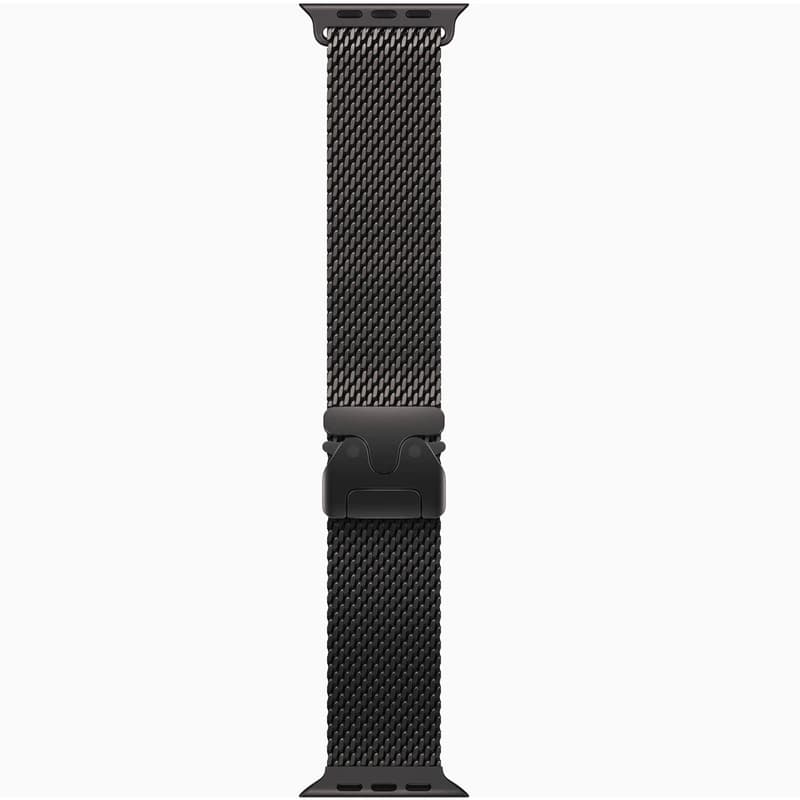 ساعت هوشمند 49 میلی متری اپل مدل Watch Ultra 3 Black Titanium با بند تیتانیوم — تصویر ۳