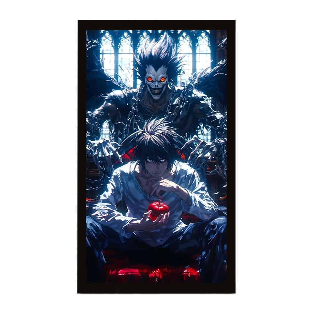 تابلو گیمینگ مخمل 35×65 طرح – anime