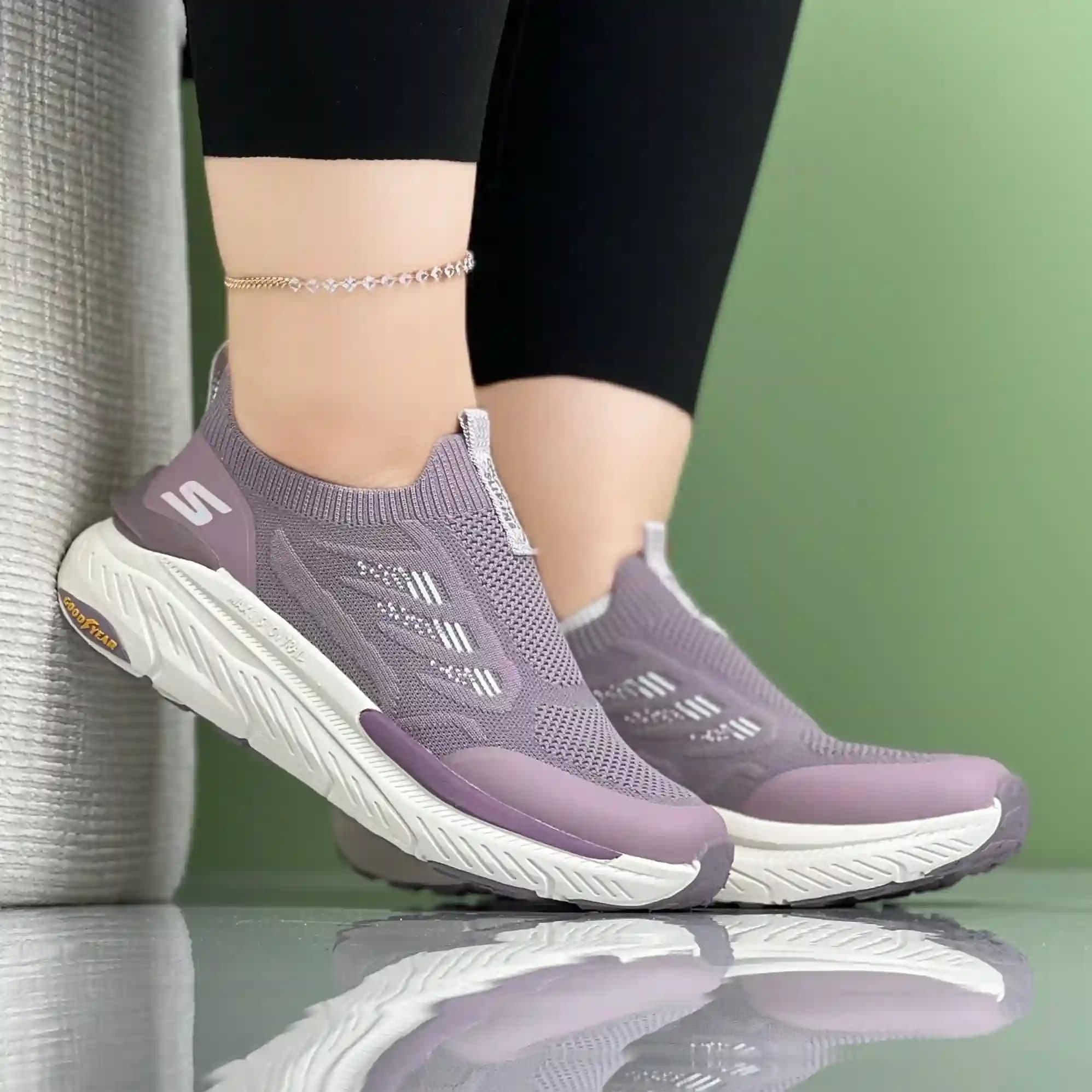 کتونی اسکیچرز جورابی skechers زنانه ۲۰۲۶ کد ۱۶۱۷ — تصویر ۲