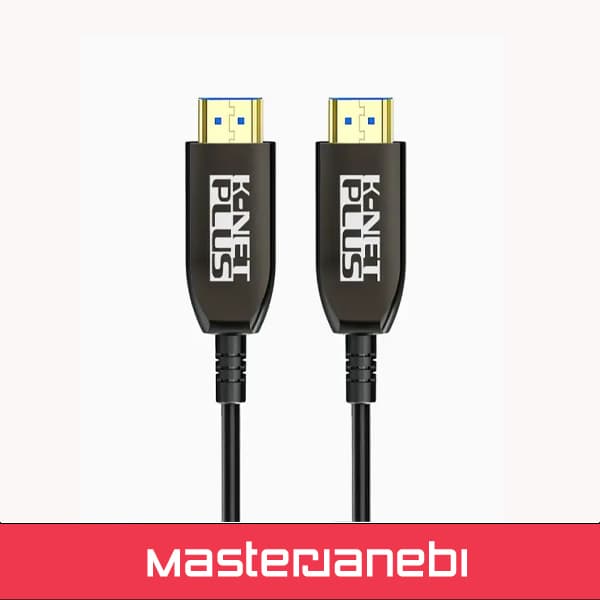 کابل 2.1 HDMI فیبر نوری کی نت پلاس 80 متری KP-chaoc21800