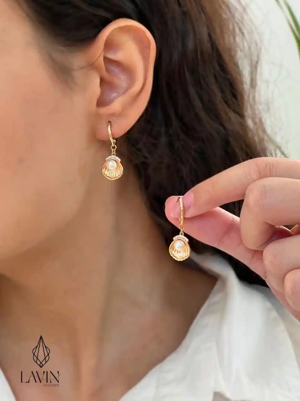 نیم‌ست صدف مرواریدی ژوپینگ کد 7393 — تصویر ۲