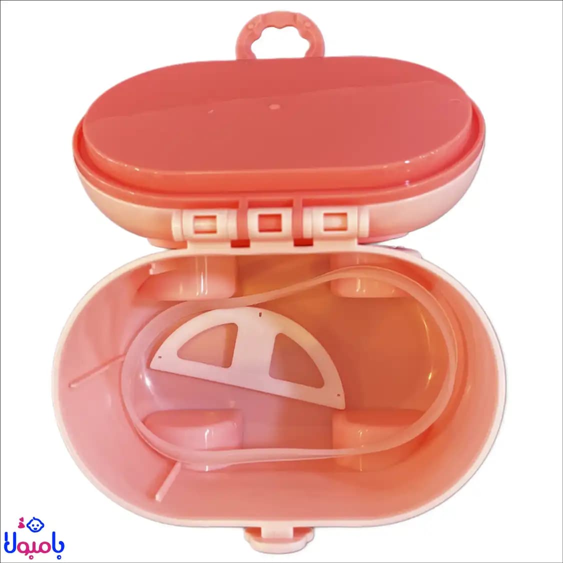انباری ظرف شیرخشک طرح گربه (۵۰۰ میلی‌لیتر) + پیمانه اندازه‌گیری — تصویر ۳