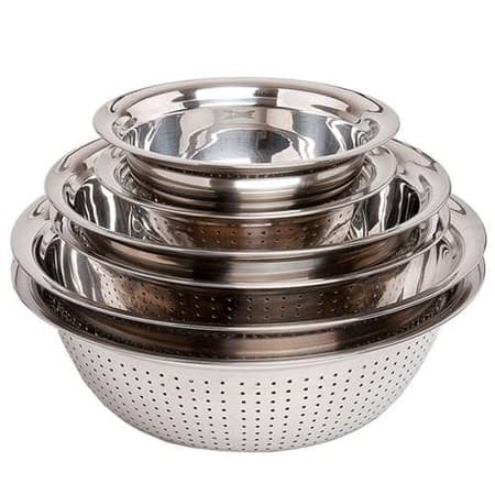 سرویس آبکش 5 پارچه استیل
