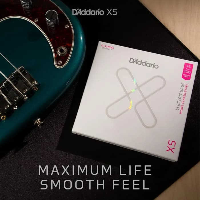 سیم گیتار الکتریک Daddario مدل XSB45130 — تصویر ۳