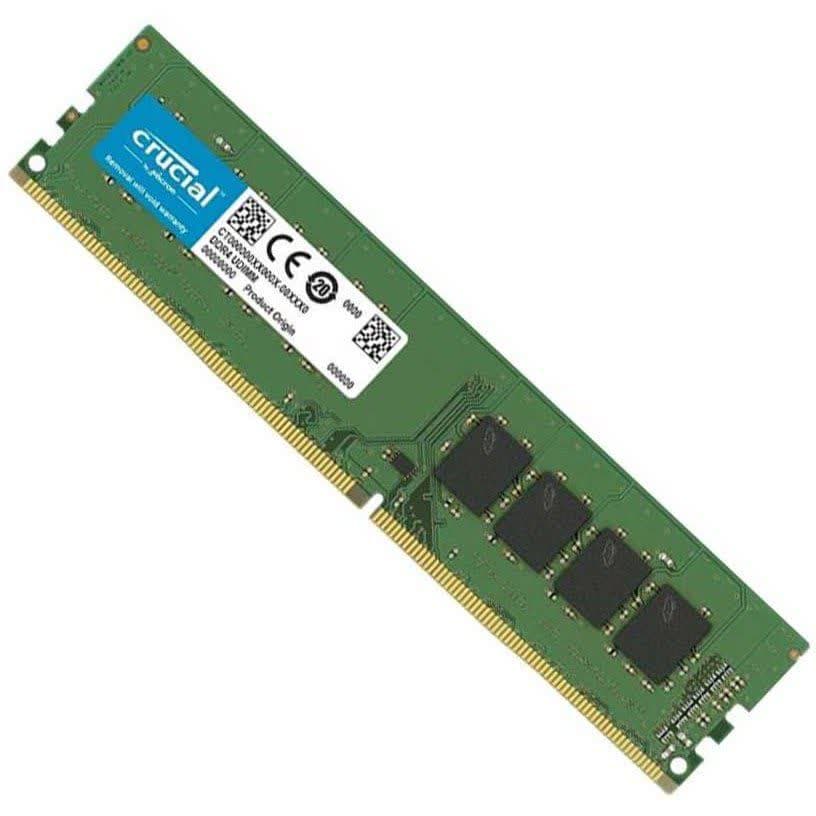 رم کامپیوتر DDR4 ظرفیت 4 گیگابایت فرکانس 2666 برند CRUCIAL — تصویر ۲